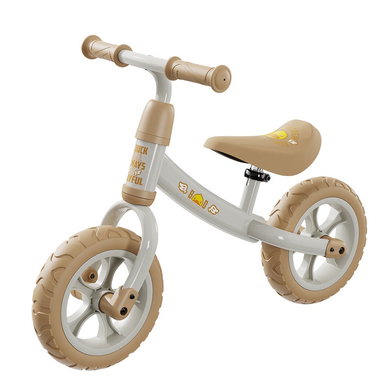 B.Duck - Kids Balance Bike,  height-adjustable saddle, Anti-slip Handle & Wheels, Indoor/Outdoor Ride, White, 2-5 Y - Image 1